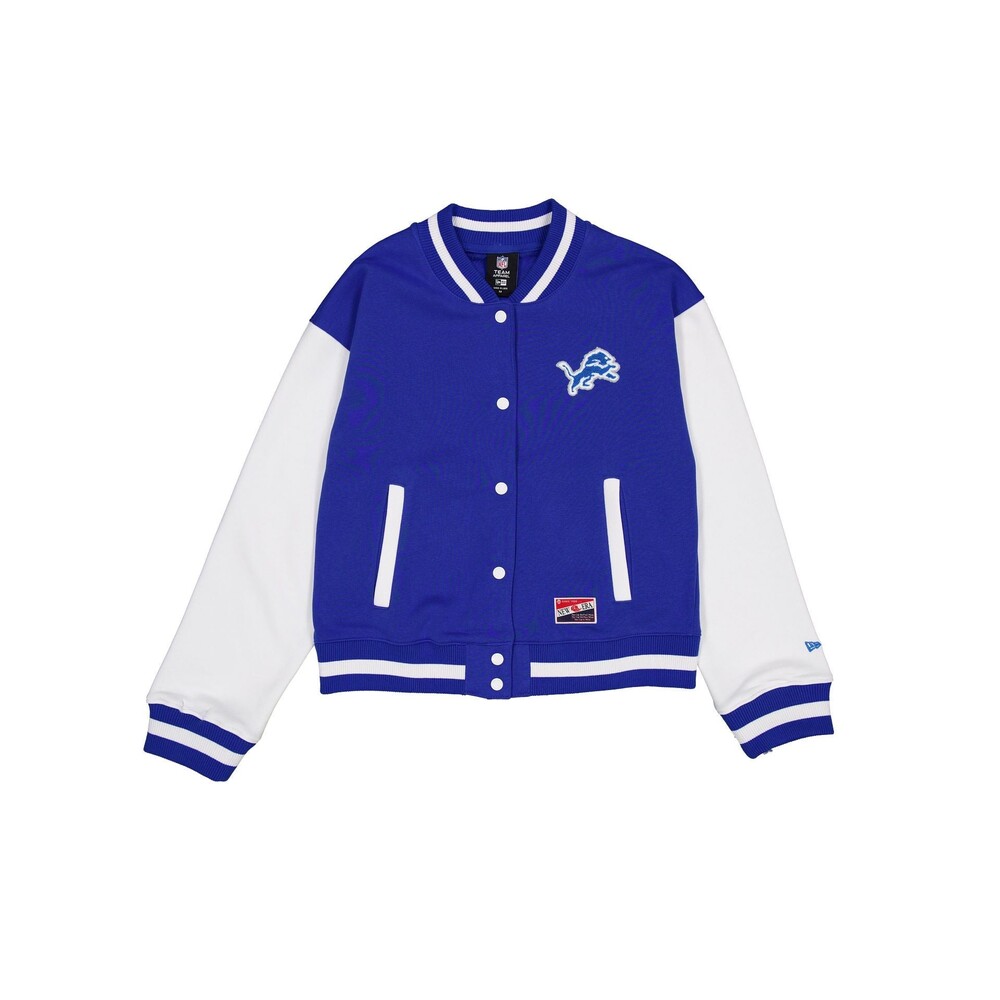 New Era Detroit Lions Throwback Fleece Women's Jacket - Size XS